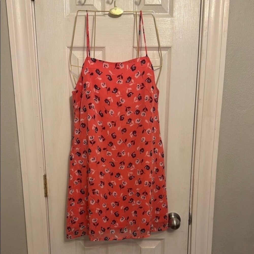 Miami Coral Print Dress